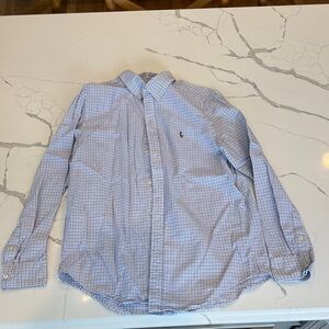 Ralph Lauren Boy’s Blue, Black and White Checkered Shirt
